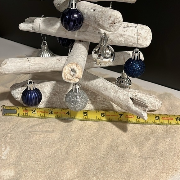 🆕 Coastal Driftwood Tree with Wood Star Beach Tropical - Picture 7 of 8